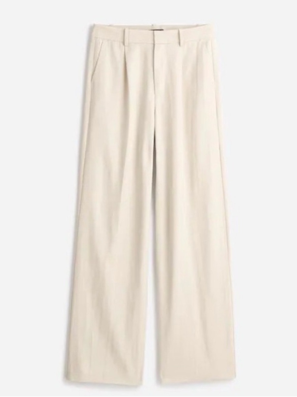 Madewell Slouchy Straight Drapey Twill Pants - 6P - Picture 5 of 5
